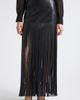 Toccin Toccin Soren Fringe Faux Leather Maxi Skirt - 1