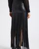 Toccin Toccin Soren Fringe Faux Leather Maxi Skirt - 3