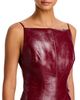 Toccin Toccin Zivana Faux Leather Boat Neck Dress - 3