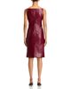 Toccin Toccin Zivana Faux Leather Boat Neck Dress - 4