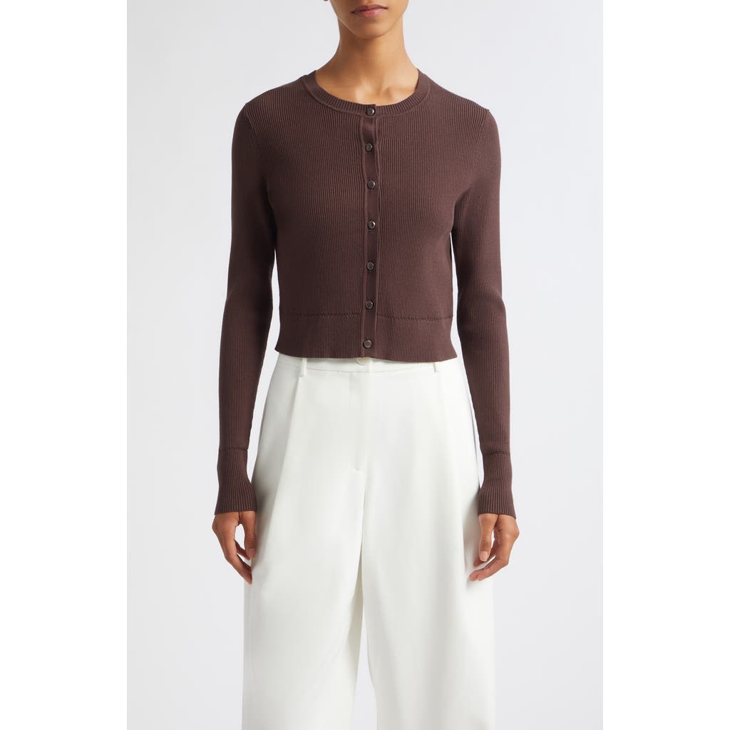 Toccin Toccin Zoe Rib Crop Cardigan