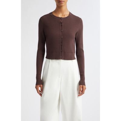 Toccin Toccin Zoe Rib Crop Cardigan