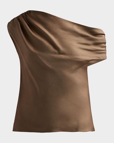 Toccin Veda Draped Off-The-Shoulder Top