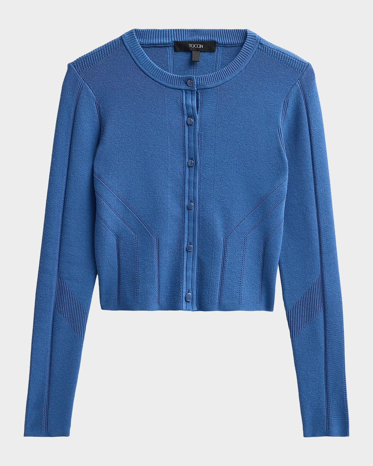 Toccin Vicki Crop Fitted Cardigan