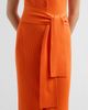 Toccin Women's Agnes Ribbed Tie-Front Midi Dress - 5