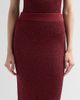 Toccin Women's Alisha Sequin Bouclé Midi Skirt - 5