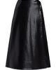 Toccin Women's Beatrice Vegan Leather Wrap Skirt - 1