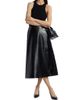 Toccin Women's Beatrice Vegan Leather Wrap Skirt - 2