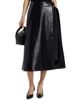 Toccin Women's Beatrice Vegan Leather Wrap Skirt - 3