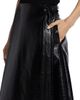Toccin Women's Beatrice Vegan Leather Wrap Skirt - 6