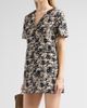Toccin Women's Blythe Palm Tree Jacquard Mini Shift Dress - 4