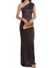 Toccin Women's Callum One-Shoulder Satin Gown - 3