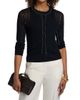 Toccin Women's Crosby Cropped Cardigan - 3