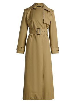 Toccin Women's Declan Cotton Belted Trench Coat