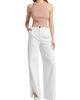 Toccin Women's Eileen Slit Wide-Leg Pants - 2