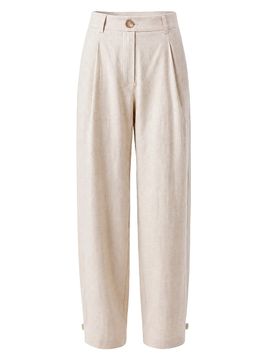 Toccin Women's Elowen Pleated Ankle Tie Pants