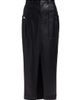 Toccin Women's Fallon Faux Leather Cargo Midi-Skirt - 1
