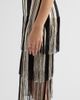 Toccin Women's Finley Cotton-Blend Stripe Fringe Minidress - 5