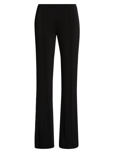 Toccin Women's Gemma Knit Seamed Flared Pants