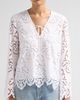 Toccin Women's Halina Broderie Anglaise Tieneck Blouse - 5