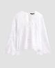Toccin Women's Halina Broderie Anglaise Tieneck Blouse - 6