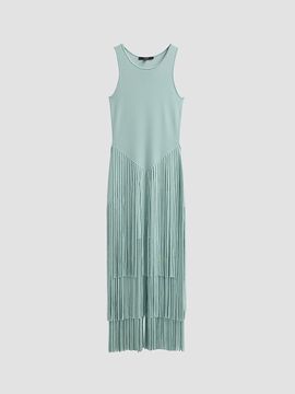Toccin Women's Jora Fringe Maxi Dress
