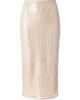 Toccin Women's Leilani Sequin Mesh Pencil Skirt - 1