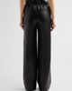 Toccin Women's Mick Vegan Leather Pull On Pants - 3