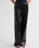 Toccin Women's Mick Vegan Leather Pull On Pants - 4