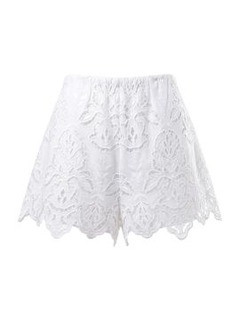Toccin Women's Pavlina Broderie Anglaise Shorts