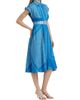 Toccin Women's Serena Floral Belted Shirtdress - 4