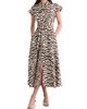 Toccin Women's Serena Printed Midi Shirtdress - 2