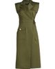 Toccin Women's Silvia Stretch-Cotton Wrap Midi-Dress - 1