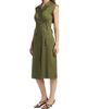 Toccin Women's Silvia Stretch-Cotton Wrap Midi-Dress - 4