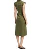 Toccin Women's Silvia Stretch-Cotton Wrap Midi-Dress - 5