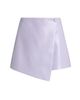 Toccin Women's Stella Faux-Leather Wrap Miniskirt - 1