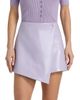 Toccin Women's Stella Faux-Leather Wrap Miniskirt - 3