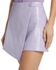 Toccin Women's Stella Faux-Leather Wrap Miniskirt - 6