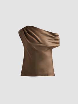 Toccin Women's Veda Draped Off-The-Shoulder Top