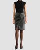 Toccin Women's Verena Faux-Leather Pencil Midi Skirt - 2
