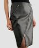 Toccin Women's Verena Faux-Leather Pencil Midi Skirt - 5