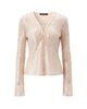 Toccin Women's Zuri Sequin Flare Sleeve Top - 1