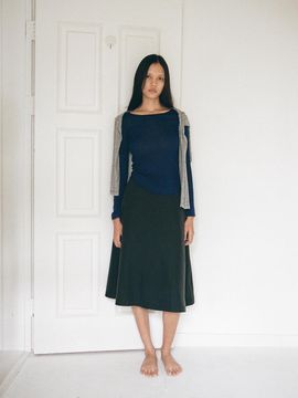 Tocoll Cupra Flare Skirt [black]
