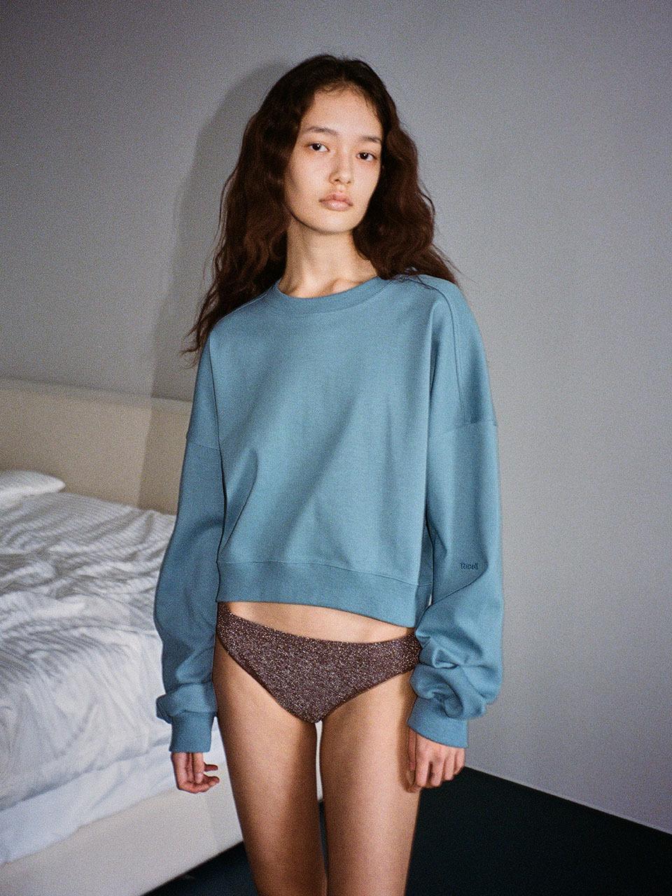 Tocoll Sleeve Logo Sweatshirt - Blue