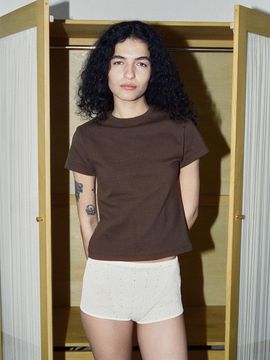 Tocoll Soft Touch Top - Brown