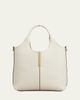 Tod's Embellished Leather Shopping Tote Bag - 1