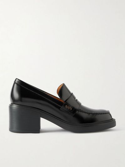 TOD'S Gomma leather loafers