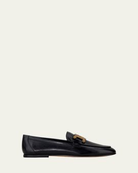 Tod's Kate Chain Flat Loafers