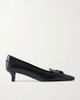 TOD'S Logo-detailed leather pumps - 1