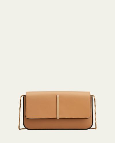 Tod's Mini Metal Bar Leather Shoulder Bag